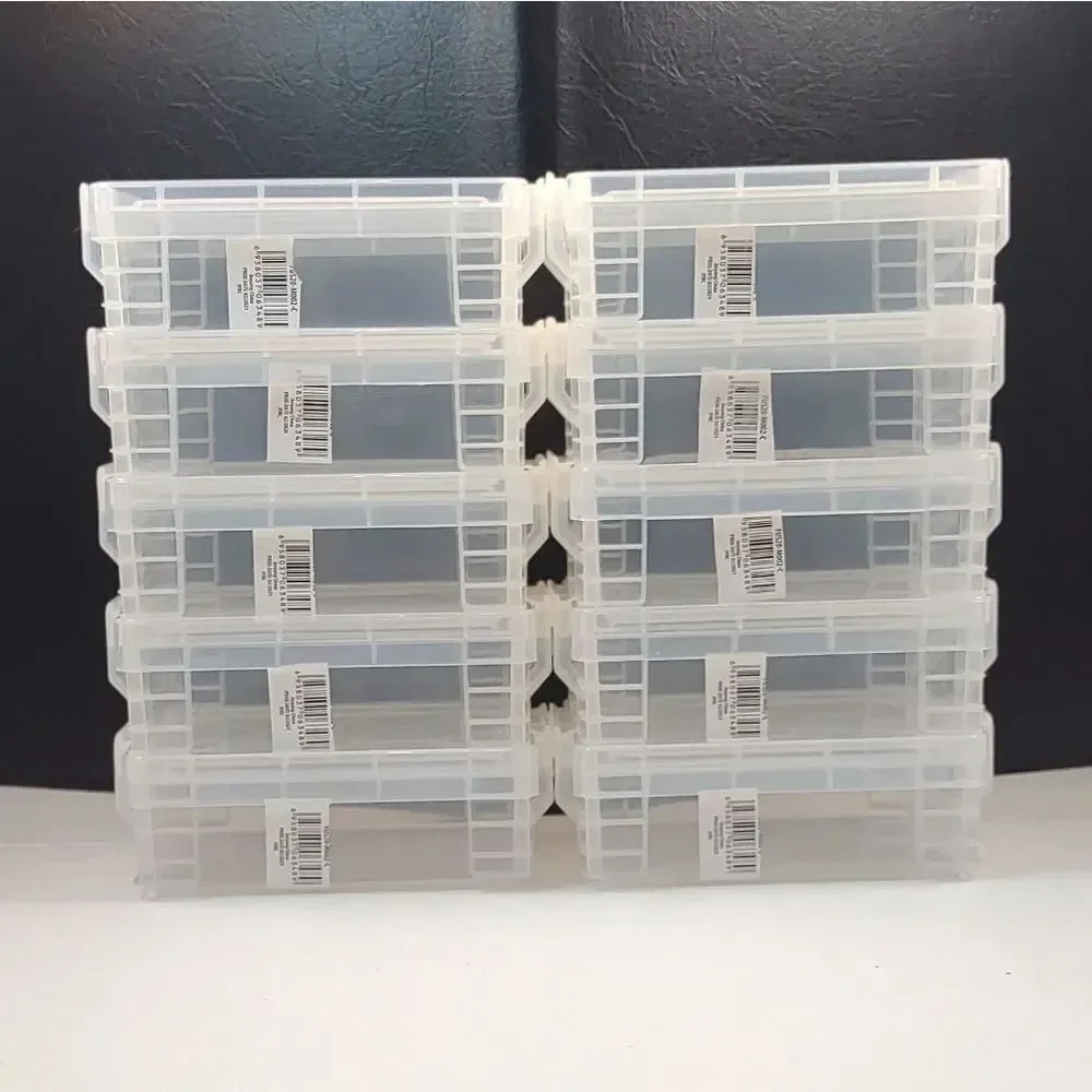 Baseball Trading Cards Plastic Container with snap lids lot of 10